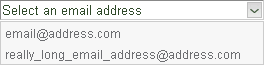 drop-down sample custom select menu